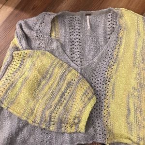 Free people slouchy sweater- never worn